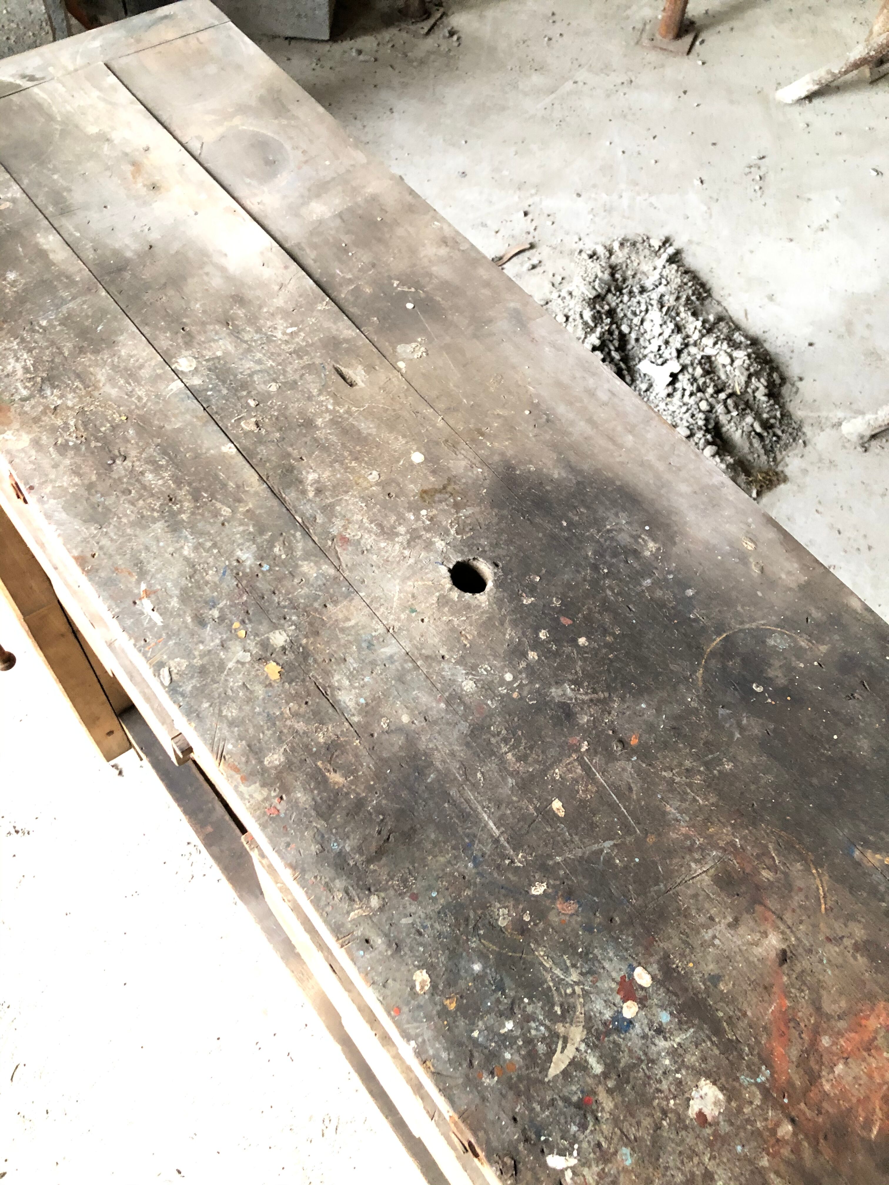 Vintage workbench 1950