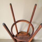 Bar tabouret signed Baumann 70s