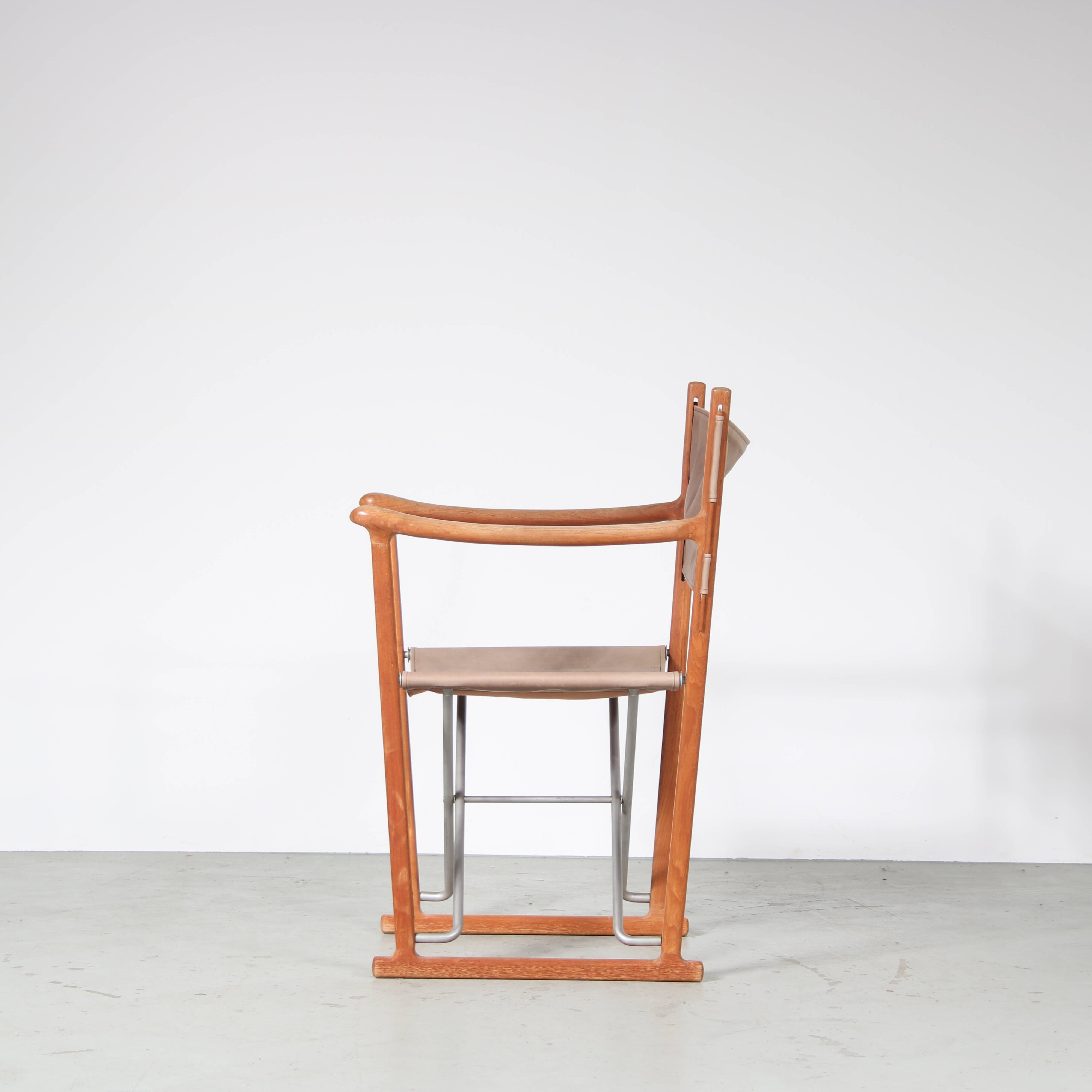 1970s Folding chair by Peter Karpf for Tripp Trapp Skagerak, Denmark