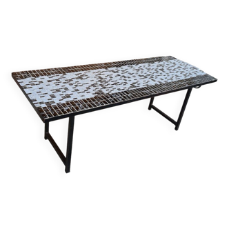 Table basse en céramique vintage