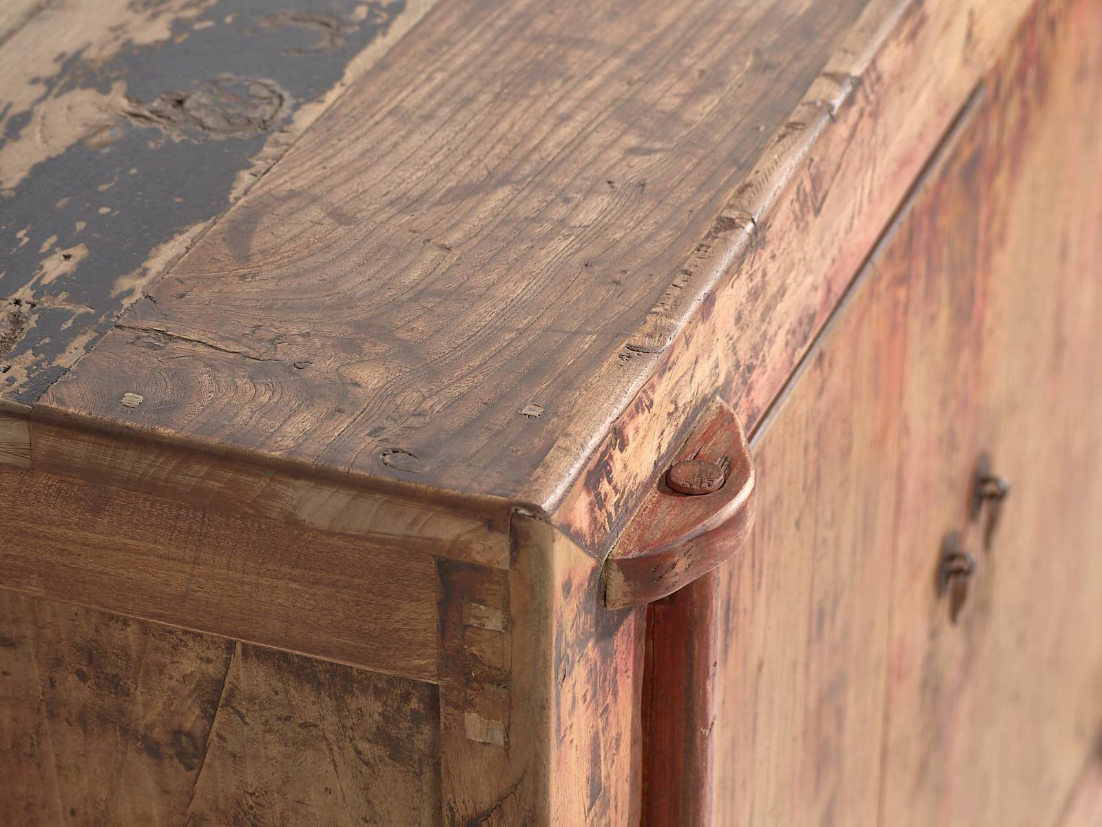 Small antique two-door cabinet (circa 1900) #52