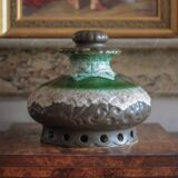 Vintage ceramic pendant light, ceramic lampshade, hanging lamp