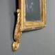 Antique carved and gilded wooden mirror, Italy, 18th century