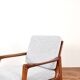 Fauteuil lounge Mid-Century par Illum Wikkelsø, années 1960.