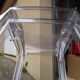 Pair of Tulipano armchairs in transparent plexiglass design Giovannoni