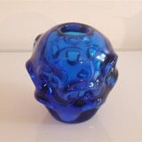 Scandinavian glass vase by Borne Augustsson 1950