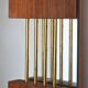 Mid 20th century wall mirror by Glass & Tra, Sweden 1960s - 120x80cm