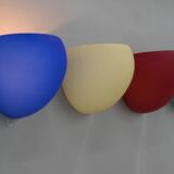 Set of Four Leucos Golf P 1 Wall Lights by Toso & Massari