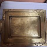 Gilded brass top