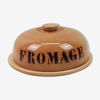 Cloche à fromage en céramique brune Elchinger Soufflenheim