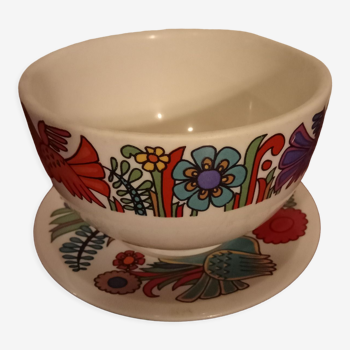 Bowl and its saucer Acapulco Villeroy & Boch