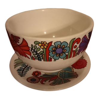 Bol et sa soucoupe Acapulco Villeroy & Boch