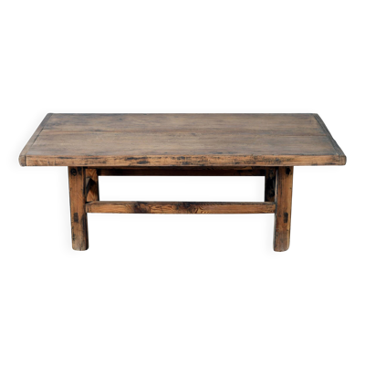 Fuzhou - Petite table basse chinoise ancienne en orme n°2