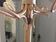 Bamboo coat rack