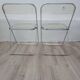 Plia chairs by Giancarlo Piretti for Anonima Castelli 1967 Original edition