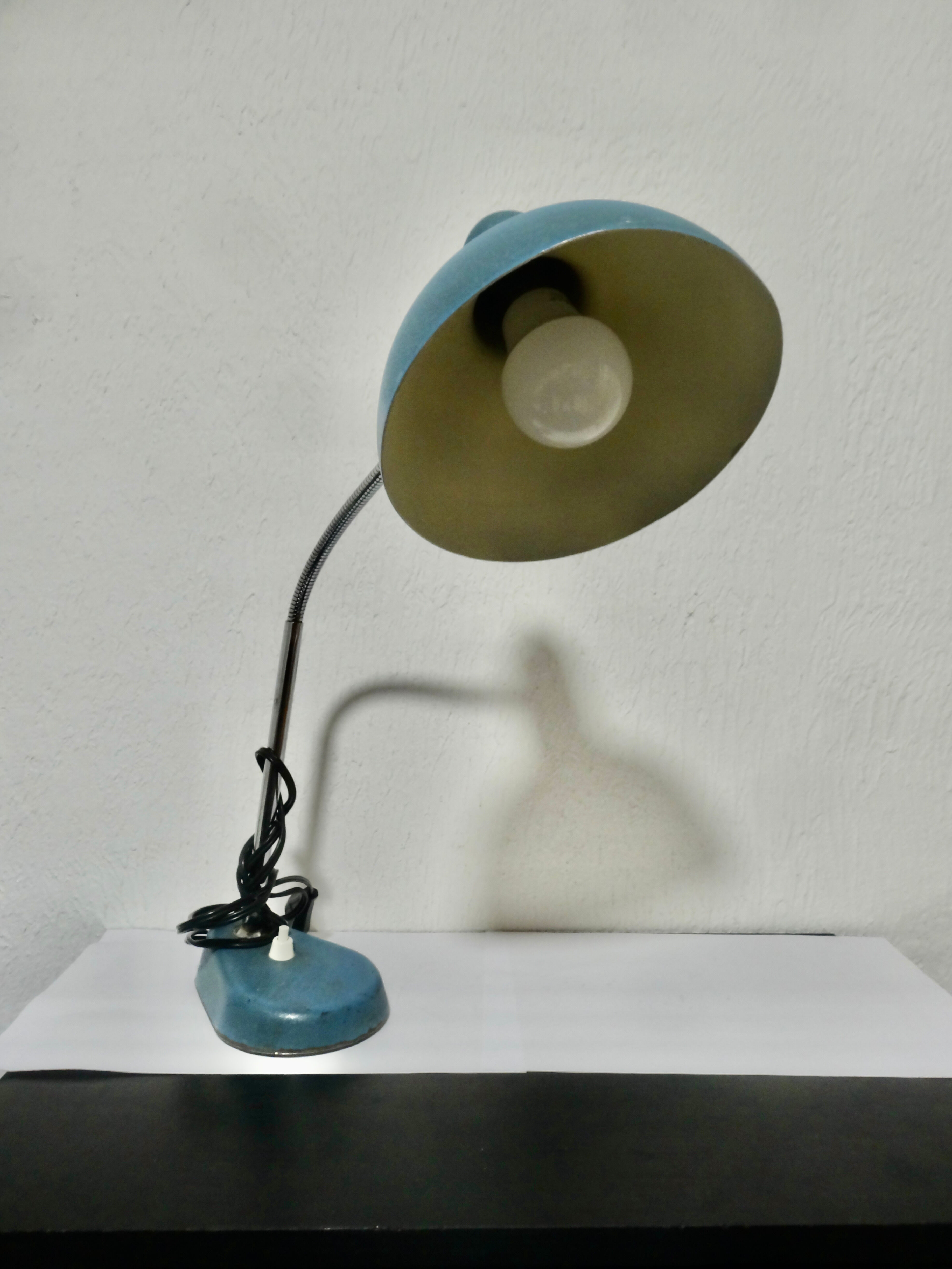 Old desk lamp