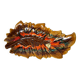 "Leaf" dish in Vallauris ceramic