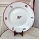 Round dish Digoin Sarreguemines model "Line" years 20-30