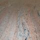 Table centrale ronde vintage en granit, années 1970