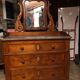 Coiffeuse Louis Philippe dessus marbre