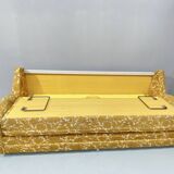 Canapé pliant rembourré du milieu du siècle, années 1970, Europe centrale