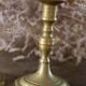 Pair of vintage brass candlesticks