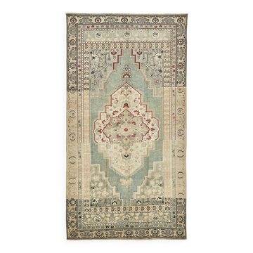 Turkish Vintage Anatolian Rug 172 cm x 317 cm