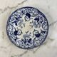 Iron Earth Creil and Montereau Flora set of 2 flat plates