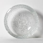 Vintage Clear Glass Henninger Meister Spezial Bier Round Ashtray / Germany