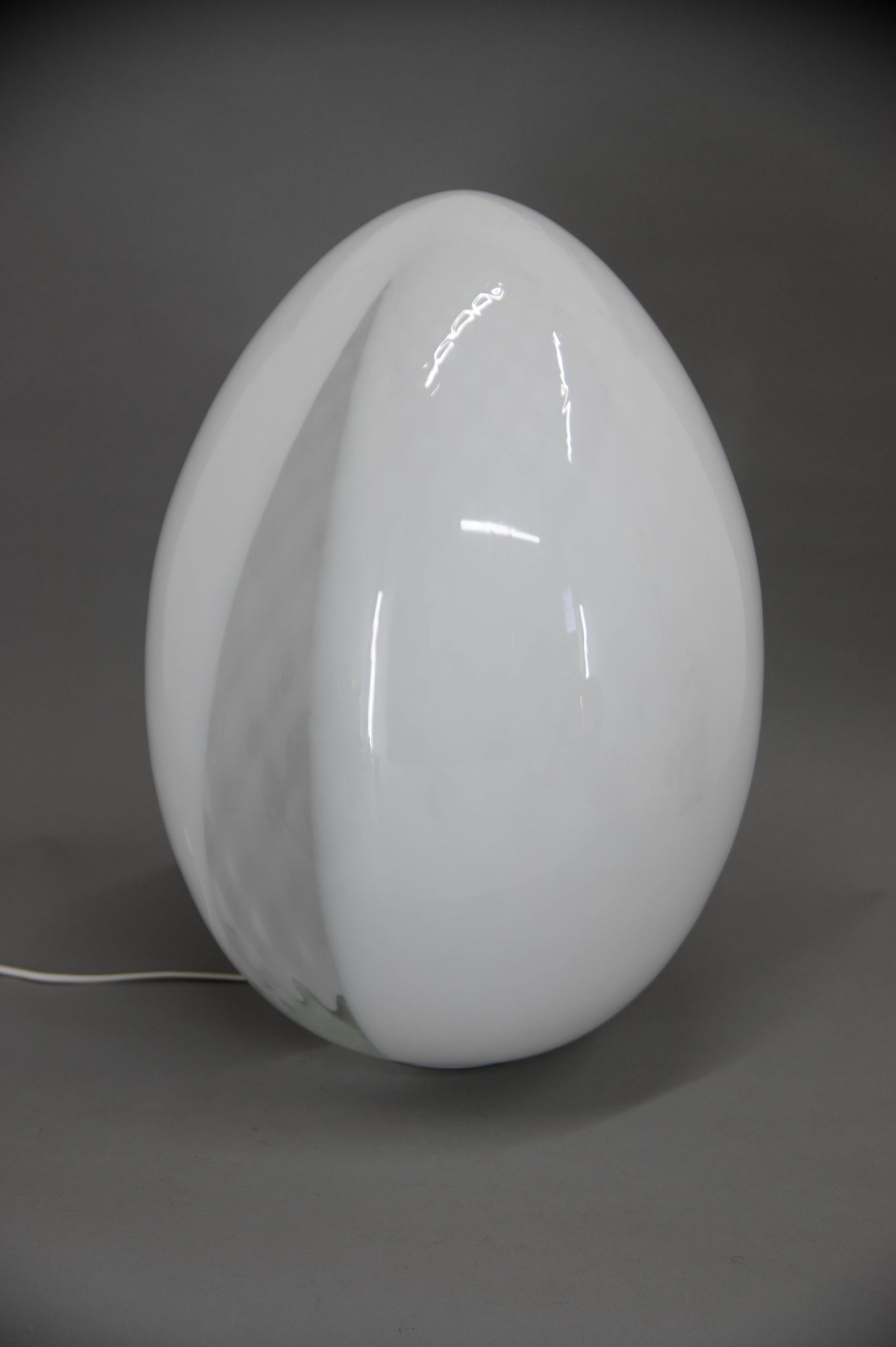 Lampe géante aux œufs en verre de Murano Italie années 2000