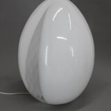 Giant Murano Glass Egg Lamp, Italy, 2000s