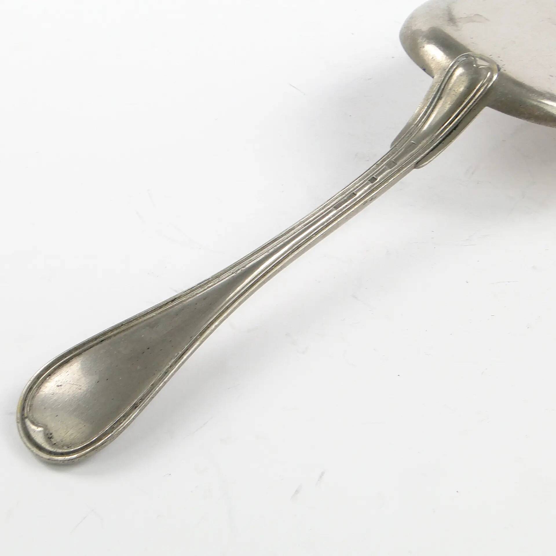 Art Deco cake server, silver-plated alpacca, Halphen, France, 1920s