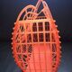 Vintage plastic shopping basket