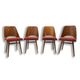 4 mid century dining chairs by Radomír Hofman, 1960´s, set of 4