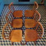 Set 6 Scandinavian chairs