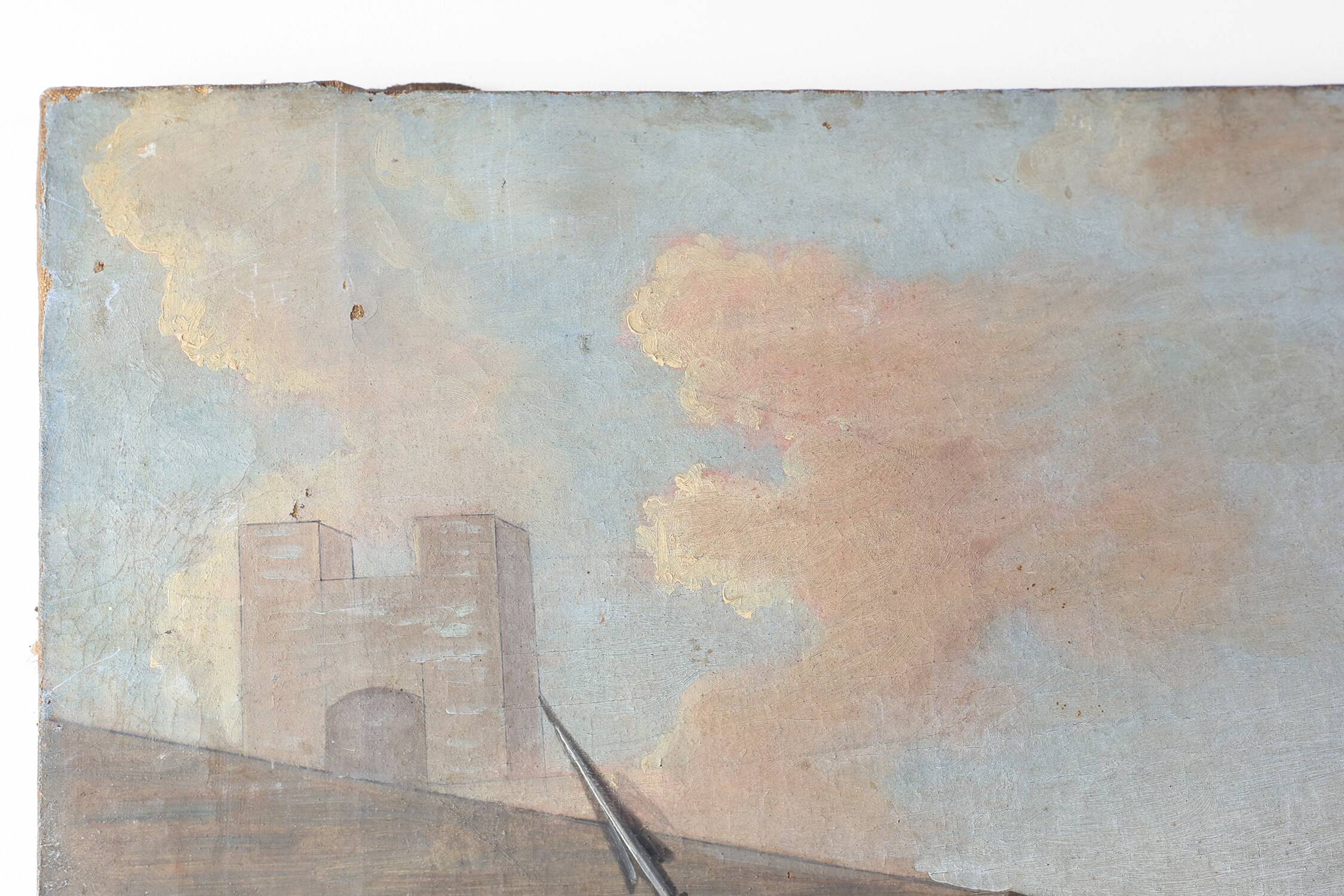 Flemish Religious Painting of the Passion of Christ, Belgium ca. 1900