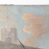 Flemish Religious Painting of the Passion of Christ, Belgium ca. 1900