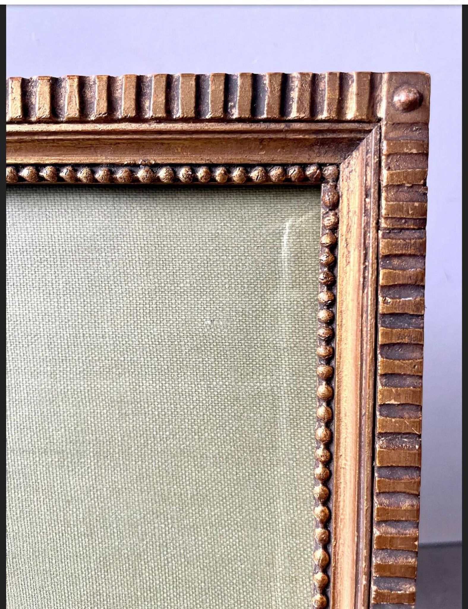 Antique Frame gilded wood measurements 35.5 cm x 28.5 cm