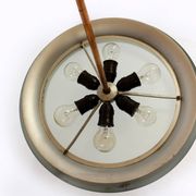 Bauhaus UFO Pendant Lamp by Josef Hurka for Napako, 1930s