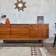 Petite enfilade vintage en teck 200 cm