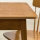Vintage dining table – tapered legs – 1950s-1960s