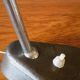 Vintage lamp from the 50s, Aluminor brand
