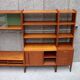 Bibliothèque scandinave modulable années 60