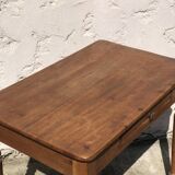 Wooden desk with drawer, Louis Philippe