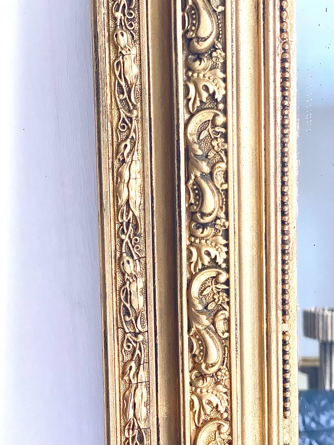Antique Louis-Philippe mirror 130 x 94 cm