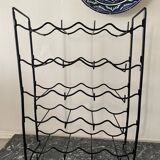 Vintage black bottle holder