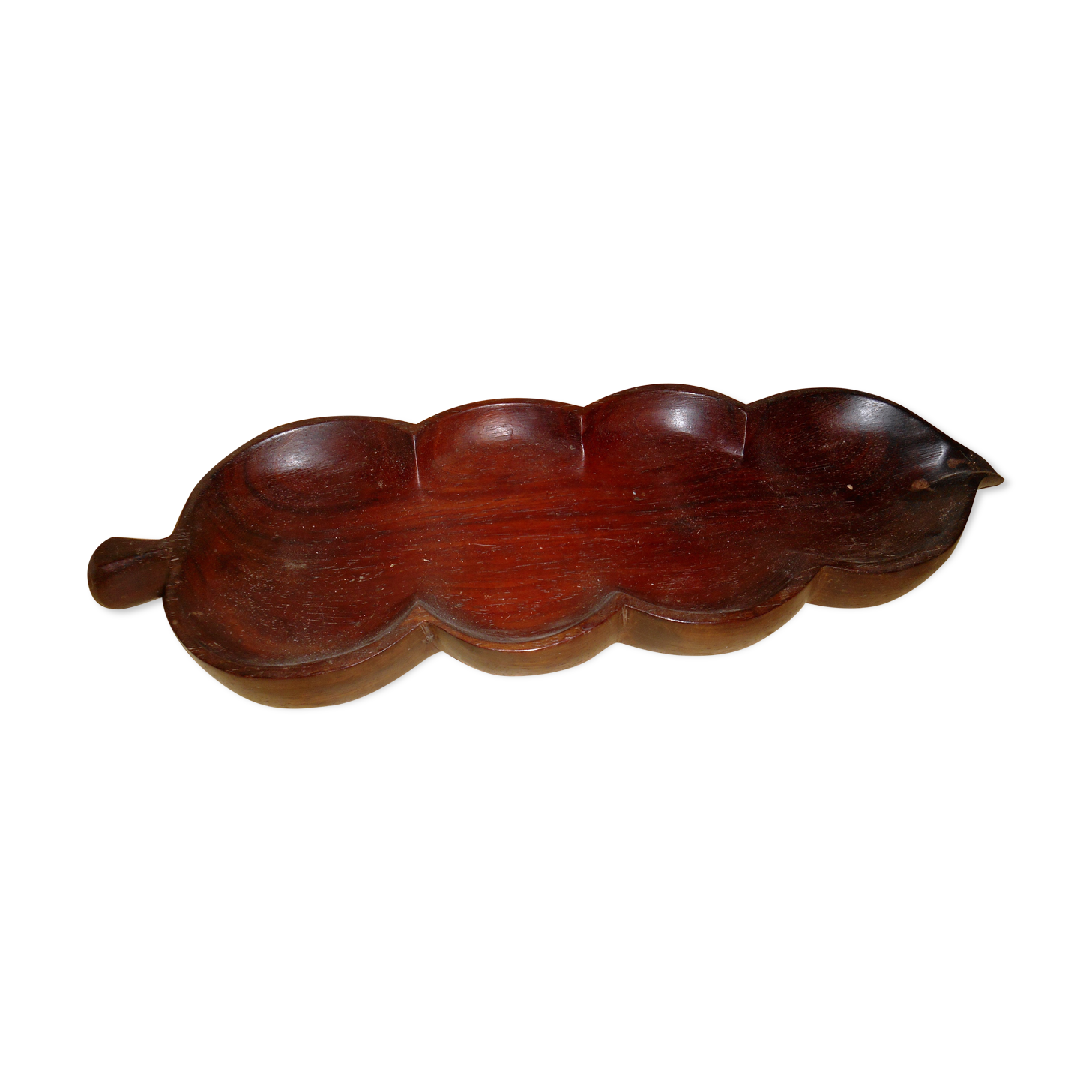 Wooden fruit bowl