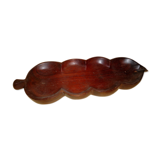 Wooden fruit bowl