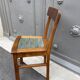 4 chairs wood 1950