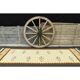 1970s Turkish Oushak Handmade Wool Cotton Beige Runner 71x283